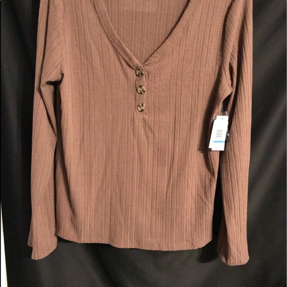 NWT Pink Rose Lightweight Top in Mauve XL - Picture 2 of 3